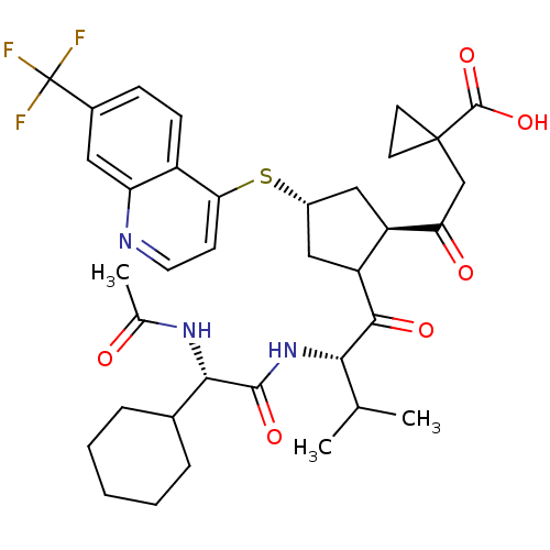 Chemical structure of BindingDB Monomer ID 50410381