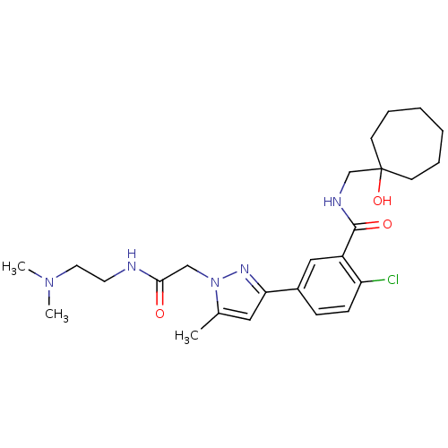 Chemical structure of BindingDB Monomer ID 50414303