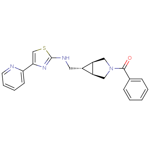 Chemical structure of BindingDB Monomer ID 50416456