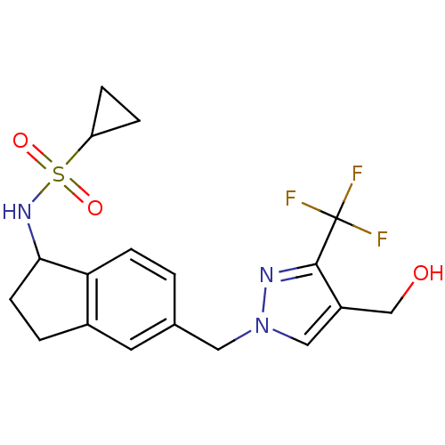 Chemical structure of BindingDB Monomer ID 50417565