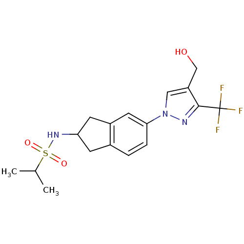 Chemical structure of BindingDB Monomer ID 50417570