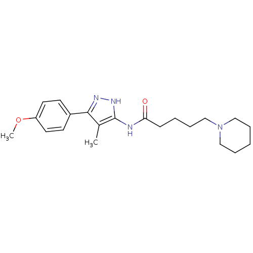 Chemical structure of BindingDB Monomer ID 50420627