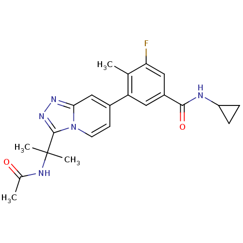 Chemical structure of BindingDB Monomer ID 50420745