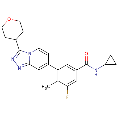 Chemical structure of BindingDB Monomer ID 50420765