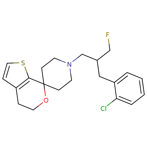 Chemical structure of BindingDB Monomer ID 50420821