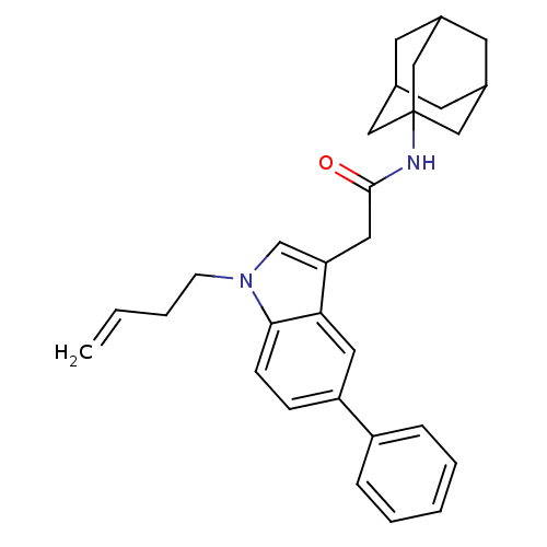 Chemical structure of BindingDB Monomer ID 50420887
