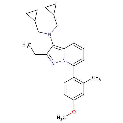 Chemical structure of BindingDB Monomer ID 50420905