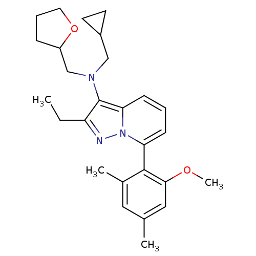 Chemical structure of BindingDB Monomer ID 50420914