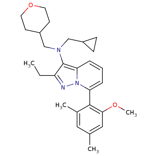 Chemical structure of BindingDB Monomer ID 50420915