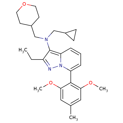 Chemical structure of BindingDB Monomer ID 50420916