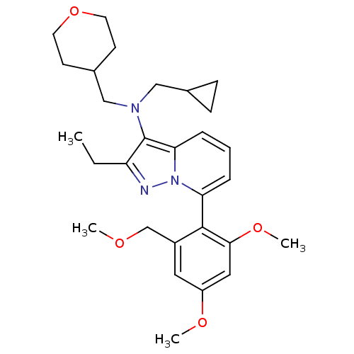 Chemical structure of BindingDB Monomer ID 50420921