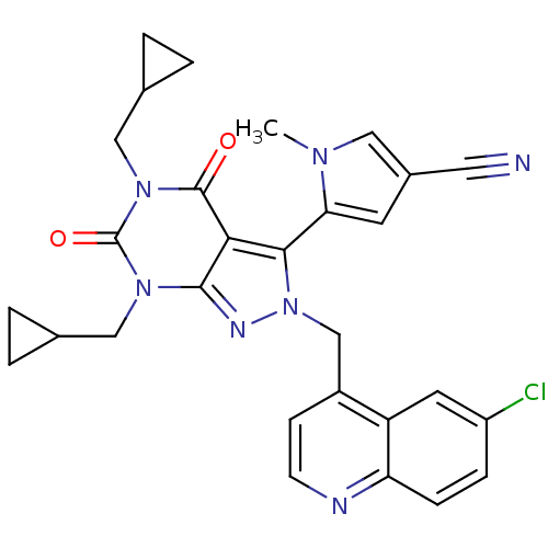 Chemical structure of BindingDB Monomer ID 50421069