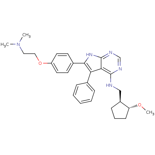 Chemical structure of BindingDB Monomer ID 50421265