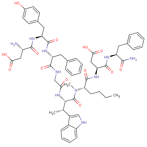 Chemical structure of BindingDB Monomer ID 50422175