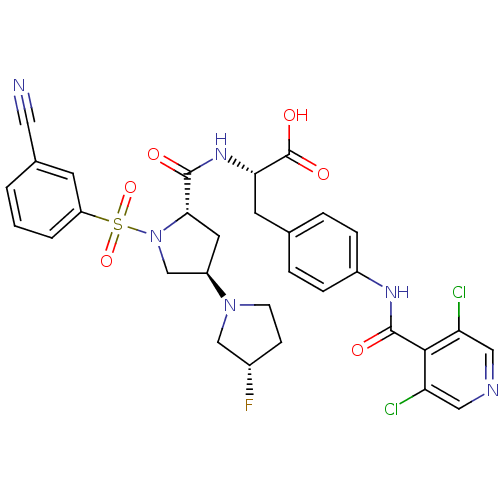 Chemical structure of BindingDB Monomer ID 50423691