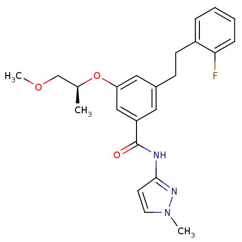Chemical structure of BindingDB Monomer ID 50424369