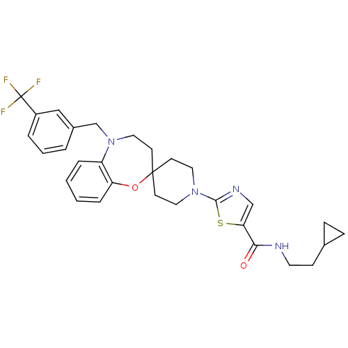 Chemical structure of BindingDB Monomer ID 50425263