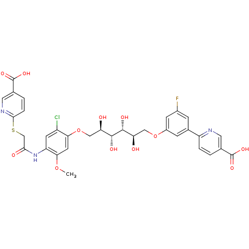 Chemical structure of BindingDB Monomer ID 50425798