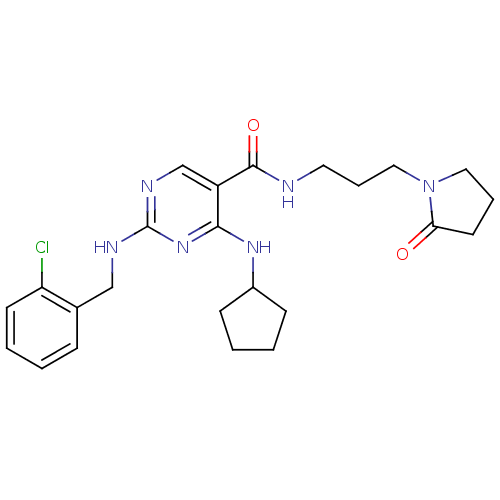 Chemical structure of BindingDB Monomer ID 50425834