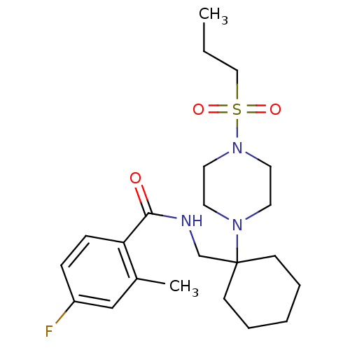 Chemical structure of BindingDB Monomer ID 50427188