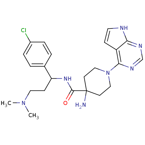 Chemical structure of BindingDB Monomer ID 50427336