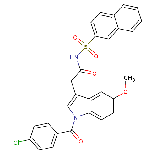 Chemical structure of BindingDB Monomer ID 50427646