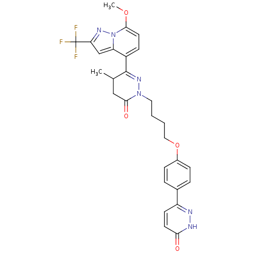 Chemical structure of BindingDB Monomer ID 50428574