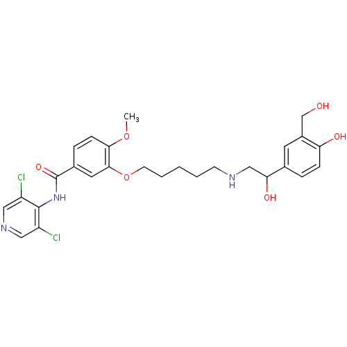 Chemical structure of BindingDB Monomer ID 50429690