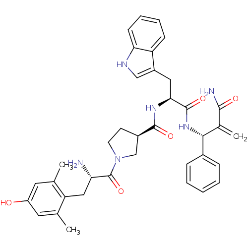 Chemical structure of BindingDB Monomer ID 50430801