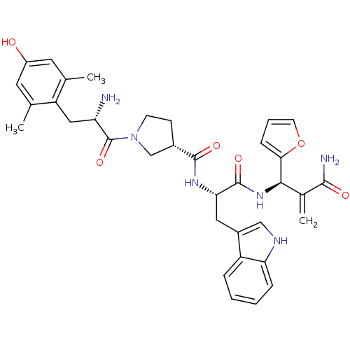 Chemical structure of BindingDB Monomer ID 50430802