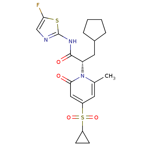 Chemical structure of BindingDB Monomer ID 50431733