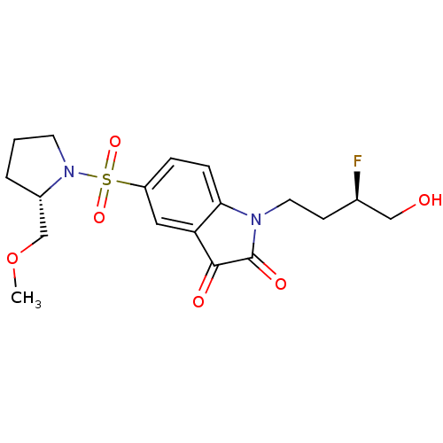Chemical structure of BindingDB Monomer ID 50434073