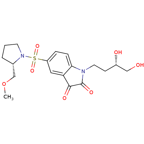 Chemical structure of BindingDB Monomer ID 50434075