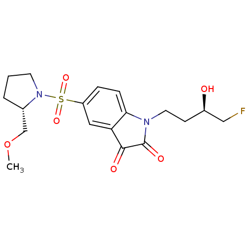 Chemical structure of BindingDB Monomer ID 50434077