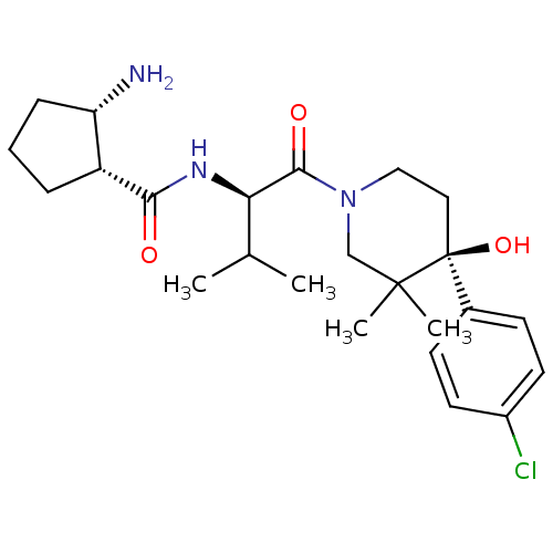 Chemical structure of BindingDB Monomer ID 50436257