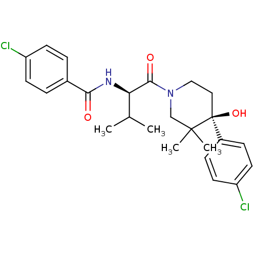 Chemical structure of BindingDB Monomer ID 50436278