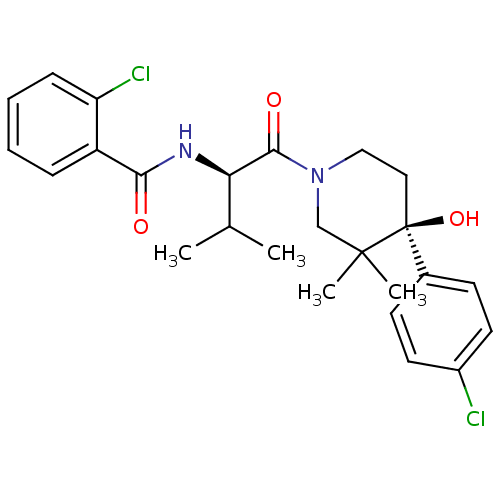 Chemical structure of BindingDB Monomer ID 50436279