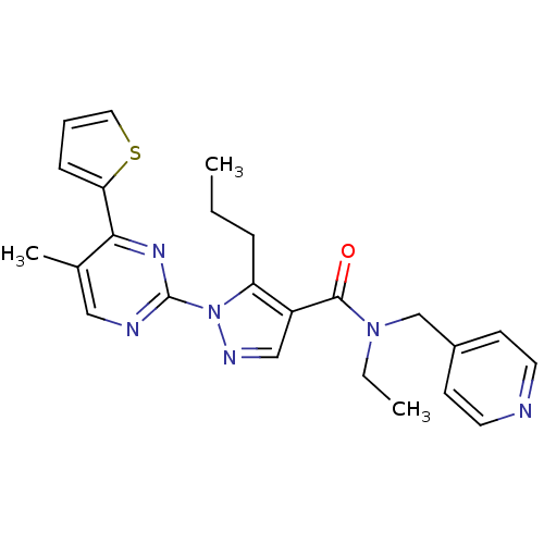 Chemical structure of BindingDB Monomer ID 50437424