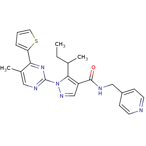 Chemical structure of BindingDB Monomer ID 50437426