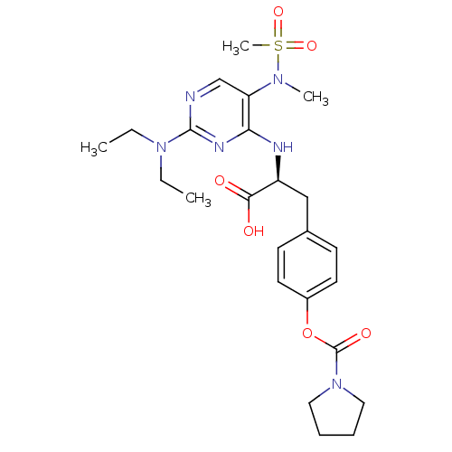 Chemical structure of BindingDB Monomer ID 50437644