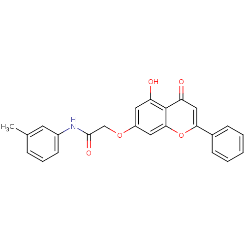 Chemical structure of BindingDB Monomer ID 50437683