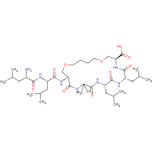 Chemical structure of BindingDB Monomer ID 50437741