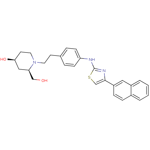 Chemical structure of BindingDB Monomer ID 50438153