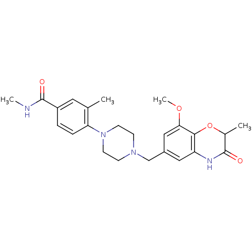Chemical structure of BindingDB Monomer ID 50438235