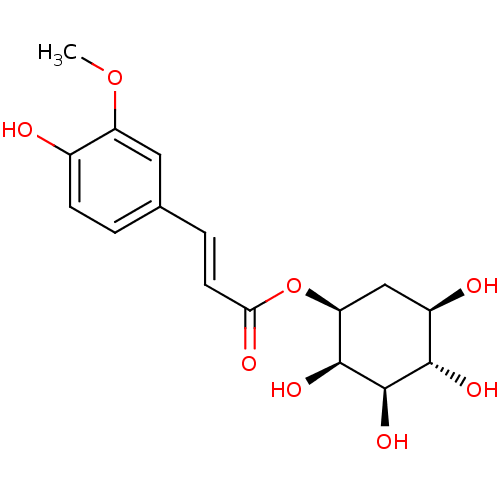 Chemical structure of BindingDB Monomer ID 50439695