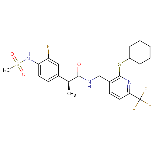 Chemical structure of BindingDB Monomer ID 50442379