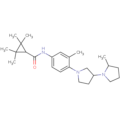 Chemical structure of BindingDB Monomer ID 50442641