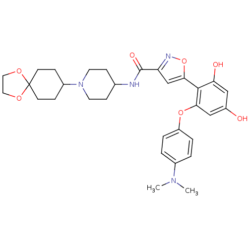 Chemical structure of BindingDB Monomer ID 50442757