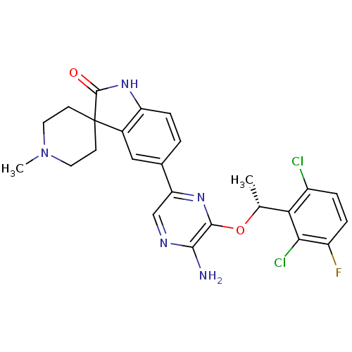 Chemical structure of BindingDB Monomer ID 50443564