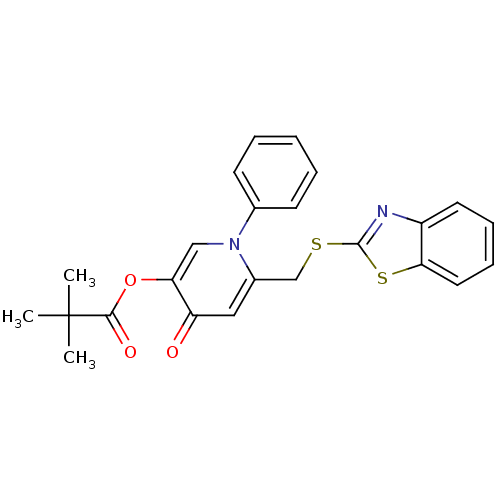 Chemical structure of BindingDB Monomer ID 50444302